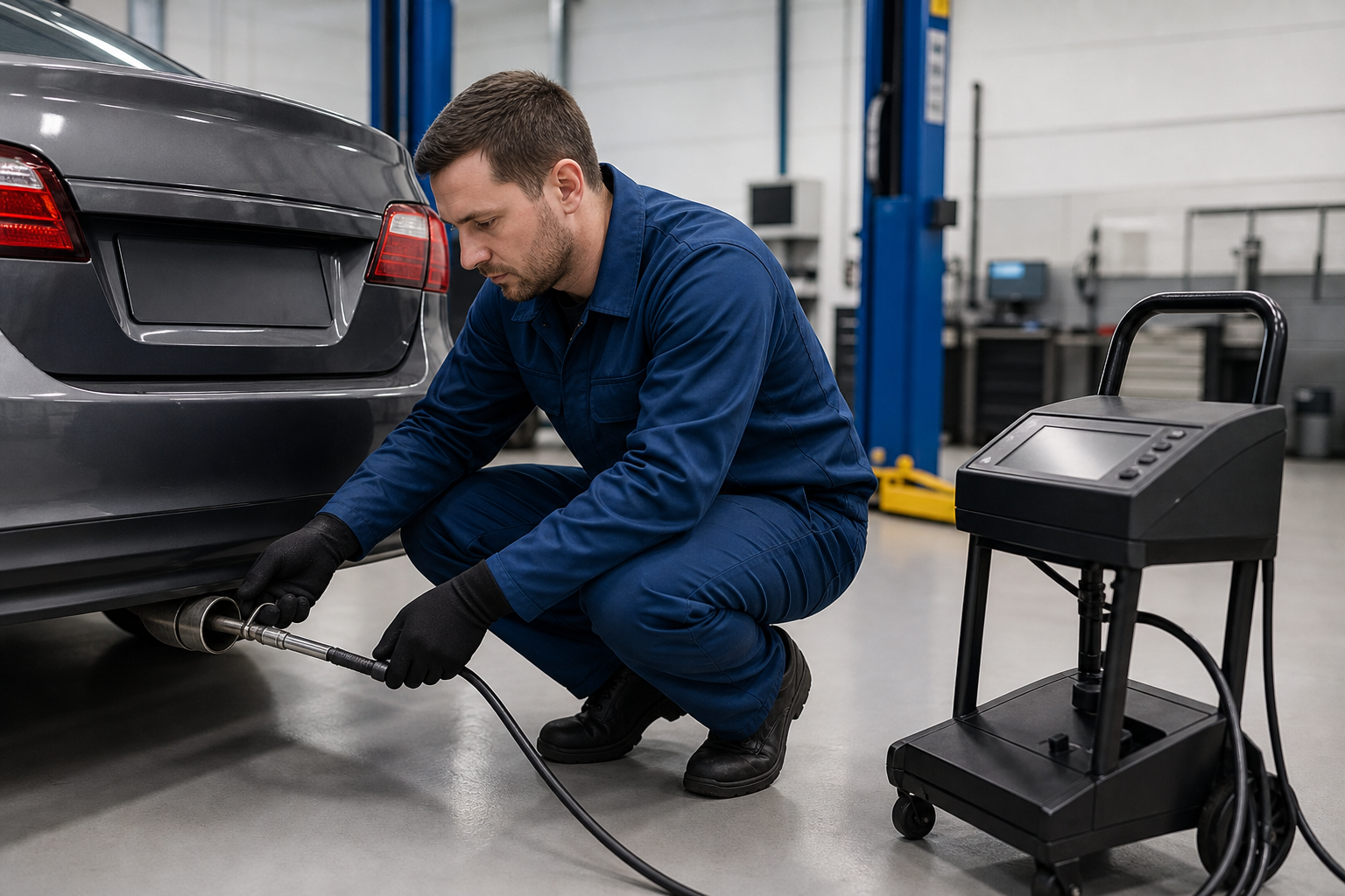 Certified smog technician